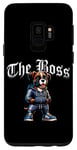 Coque pour Galaxy S9 Staffordshire Bull Terrier Dog The Boss Veste cool