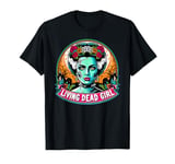 Living Dead Girl Goth Bride Halloween Horror Fan Graphic T-Shirt