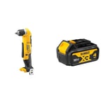 DEWALT DCD740N-XJ Cordless 2-Speed Angle Drill - 18V XR Lithium-Ion - Bare Unit + DEWALT Battery