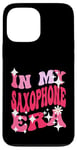 Coque pour iPhone 13 Pro Max In My Saxophone Era Music Band pour femmes et enfants