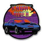 Knight Rider Sunset Sticker, Accessories