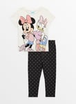 Minnie Mouse Disney T-Shirt & Leggings Set 1-2 years Multi Coloured Years female