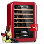 Wine Fridge Drinks Cooler Refrigerator Bar 49 Bottles 115 L Touch Glass Door