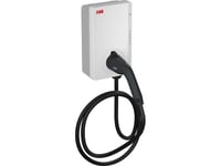 Abb Terra Ladestander Type 2 Udtag 22Kw, Med 5 Meter Kabel 32A/380-415Vac Med Rfid, Bluetooth, Wifi, Ip54