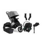 Baby Jogger City Elite 2 Duovogn inkl. Cybex Aton B2 i-Size Autostol Baby &  Base, Pike/Jet