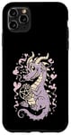 Coque pour iPhone 11 Pro Max Dragon violet avec pentagramme - occulte