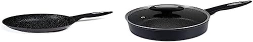 Zyliss E980063 Ultimate Non-Stick Frying Pan | 20cm/8in | Forged Aluminium | Black | Rockpearl Plus Non-Stick Technology | Suitable for All Hobs Including Induction