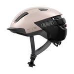 ABUS Casque de vélo Purl-Y ACE avec lumière LED - adapté aux trajets en VAE et Speed Bike - Casque de protection NTA tendance pour adultes et adolescents - Beige, taille M