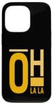 Coque pour iPhone 13 Pro Université Varsity-Gold Oh La La Varsity-Gold