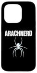 Coque pour iPhone 15 Pro Drôle Enthusiast Entomologie Arachnerd Spider Arachnid Nerd