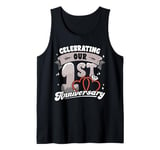 1st Wedding Anniversary Celebrating 1 Year Matching Gift Tank Top