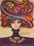 MY FAIR LADY FILM Riju - POSTER HQ 70x90cm d'une AFFICHE CINéMA