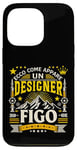 Coque pour iPhone 13 Pro Un Designer Figo - Idee Regalo Per Graphic Designer