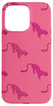 iPhone 15 Pro Max Pink Leopard Cute Cheetah Girl Aesthetic Case