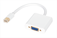 QNECT – DisplayPort Mini-adapteri Uros - VGA naaras, 0,1m (303362)