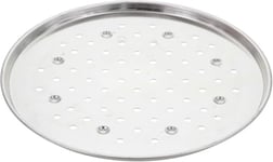 Gobel 127130 Moule / plaque à Pizza rond Perforée Fer Blanc Ø 34 cm