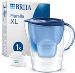 BRITA Marella XL Water Filter Jug Blue (3.5L) Incl. 1X MAXTRA PRO All-In-1 Cartr