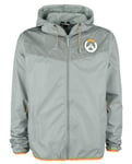 Jinx Overwatch Logo Windbreaker Small Gray