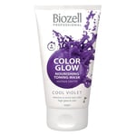 Biozell Color Glow Nourishing Toning Mask 150 ml – Cool Violet