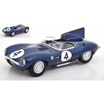 JAGUAR TYPE D N.4 WINNER LE MANS 1956 R.FLOCKHART-N.SANDERSON 1:18 Modellino