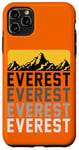 Coque pour iPhone 11 Pro Max High Peak Everest Mountain Expedition Cool Hiking Outfit