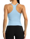 ATTRACO Sport Vest for Women Fit Yoga Vest Gym Tops with Built in Bras