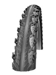 Schwalbe Hurricane Pneu de vélo Mixte Adulte, Noir/Réflechissant, 66,04 x 5,08 cm