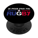 Maillot de rugby Je Peux Pas J'ai PopSockets PopGrip Interchangeable