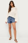 Levi's - Jeansshorts 80s Mom Short - Blå