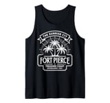 Fort Pierce FL The Sunrise City Treasure Coast Florida Tank Top