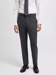 Mango Paris Super Slim Fit Trousers, Medium Grey