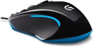 300s Souris Gamer Filaire, Ambidextre, RVB Gaming, Ultra-Léger, 9 Boutons Programmables, Mémoire Intégrée, Compatible avec PC/Mac - Noire