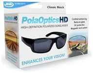 JML HD PolaOptics Black Polarised Sunglass male