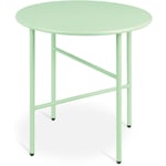 BOMOE Petite Table Basse Ronde en Métal Ø 44 cmMint (de)