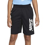 Nike B NK Hbr Short Shorts de Sport Garçon Black/(Lt Smoke Grey) FR: M (Taille Fabricant: M)