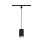 Paulmann 95402 Corus URail pendant E27 max. 50W dimmable 230V black rail system – choose any lamp