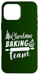 Coque pour iPhone 16 Pro Max Pâtisserie de Noël Cookies Team Candy Canes Fun Festive Baker