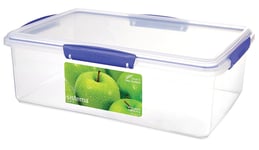 Sistema Large Air Tight Square Food Freezer Storage Containers With Lids Kitchen