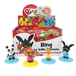 Sbabam Bing Peluche La Belle Journée, Bing Bunny et Ses Amis Sula, Flop, Coco, Pando et Autres Personnages, Jeux Kiosques Enfants, Marionnettes Jouet, Pack de 4 Sachets, Idées Cadeaux Bébé by