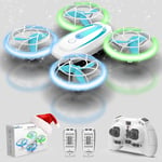 Mini Drone for Kids with Indoor | Wipkviey T18 Drones for Beginners with Lights,