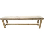 Banc de jardin - Rotterdam échafaudage bois - 170 cm - Brun - Wood4you