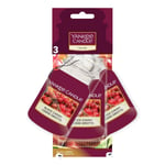 Yankee Candle Scented Car Jar® (3-Pack) Black Cherry Up to 4 Weeks Each 3 x 12g