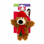 KONG Holiday Softies Bear Kattleksak - Mjuk Björn