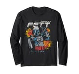 Star Wars Jango Fett Hero Blasters Mandalorian Prequel Long Sleeve T-Shirt