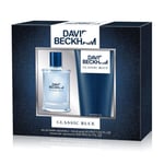 David Beckham Blue Eau De Toilette 40ml Gift Set - damaged box