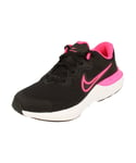 Nike Childrens Unisex Renew Run 2 Gs Black Trainers - Size UK 3