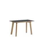 HAY - CPH Deux 215 2.0 Bench Untreated Beech Frame W75 X D35 X H45 Stone Grey Top Lacquered Beech Edge - Penkit - Ronan & Erwan Bouroullec - Harmaa - Puu