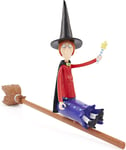 JULIA DONALDSON ROOM ON THE BROOM WITCH TOY FIGURE By WOW STUFF BRAND NEW!