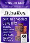 Fitbakes : 89 Calorie Chocolate Cake Mix, (16 Slices) Keto Cake Mix, Low Carb