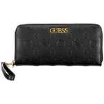 Portefeuille Guess  Portefeuille Femme Noir  - PD895946